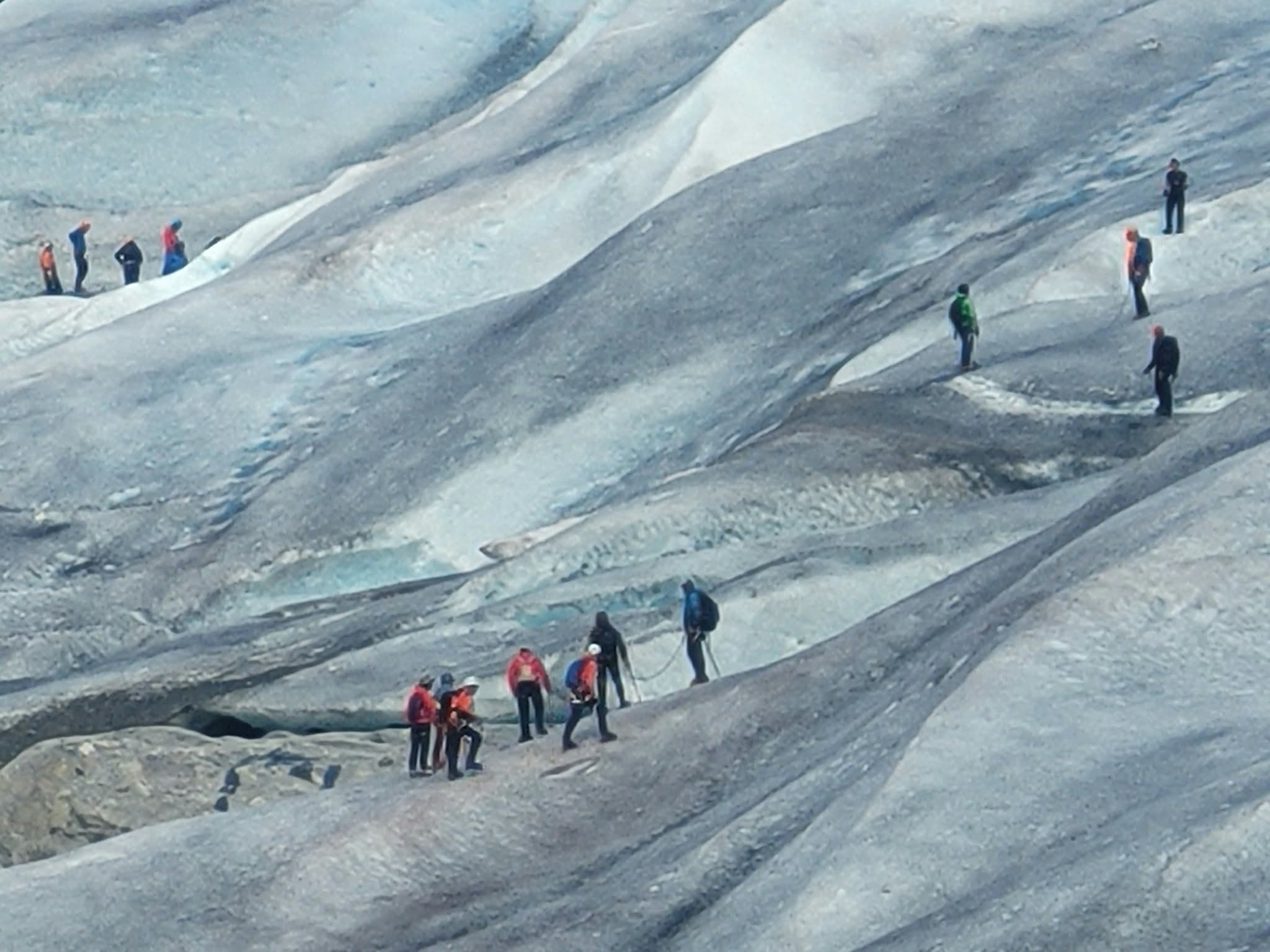 Brevandrarar på breen